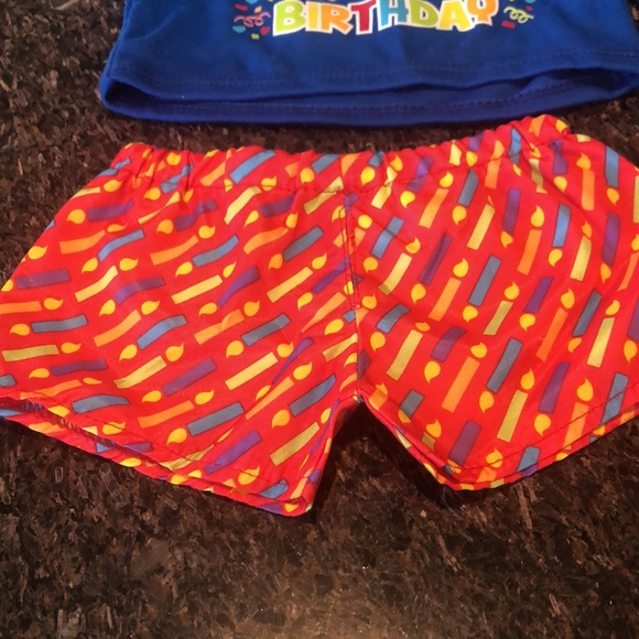 Build a bear Happy Birthday Outfit with shoes and accessories. Like new - Picture 7 of 7